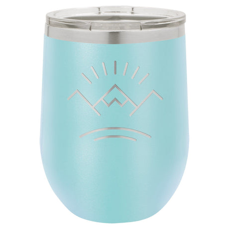 Mountain 12 oz Wine Tumbler - Powder Coated