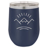 Mountain 12 oz Wine Tumbler - Powder Coated
