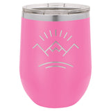 Mountain 12 oz Wine Tumbler - Powder Coated