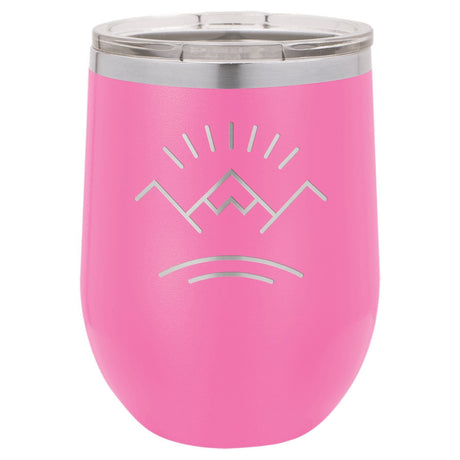 Mountain 12 oz Wine Tumbler - Powder Coated