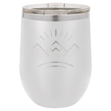 Mountain 12 oz Wine Tumbler - Powder Coated