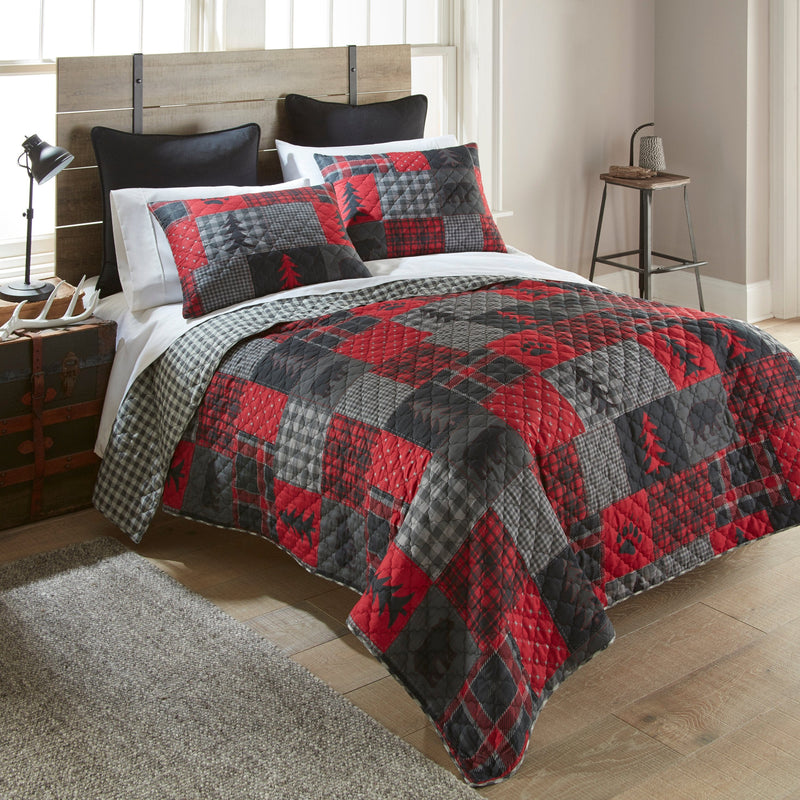 Woodland Black Bear Quilt Sets