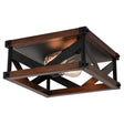 Wyatt 13-Inch 2 Light Flush Lamp