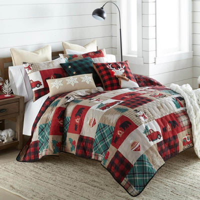 Yuletide Forest Quilt Set