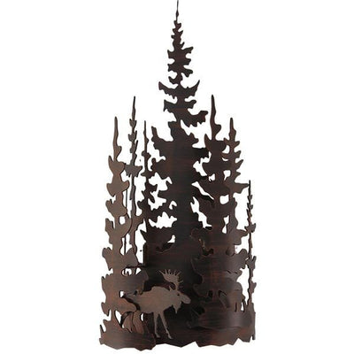 Balsam Forest Moose Wall Sconce