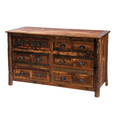 Barnwood 6 Drawer Chest