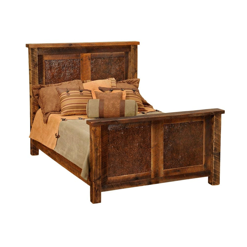 Barnwood Copper Inset Bed