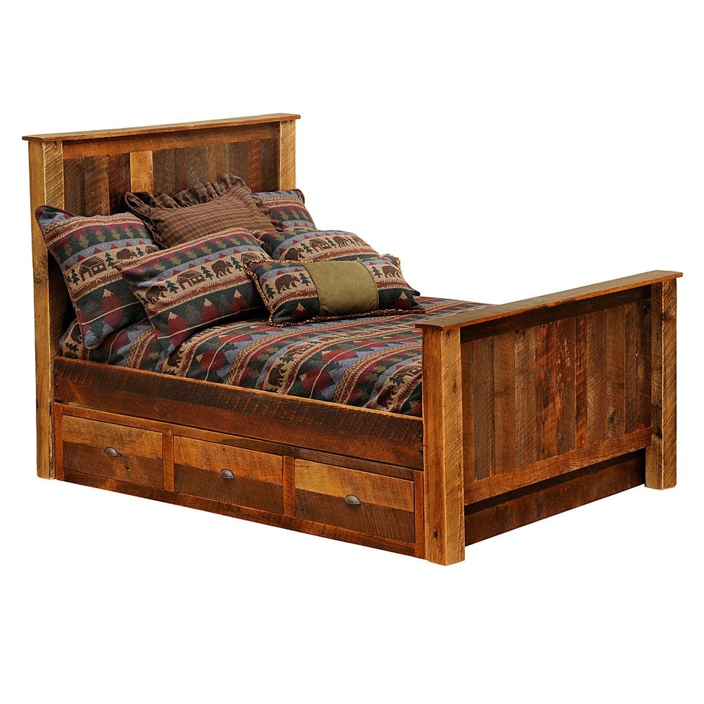 Barnwood Underbed Dresser Barnwood Underbed Dresser