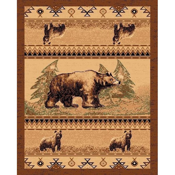 Bear Country Lodge Area Rug