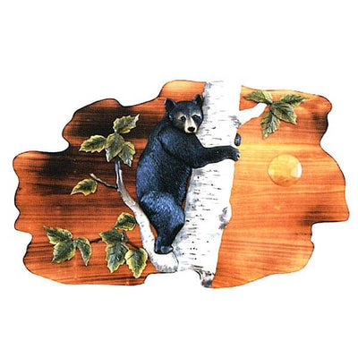Bear Cub Wood Wall Art