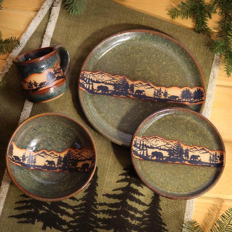 Bear Mountain Rustic Dinnerware