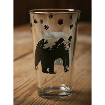 Black Bear Beverage Glass Set