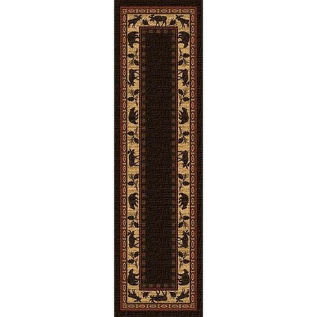Bridger Wildlife Lodge Area Rug