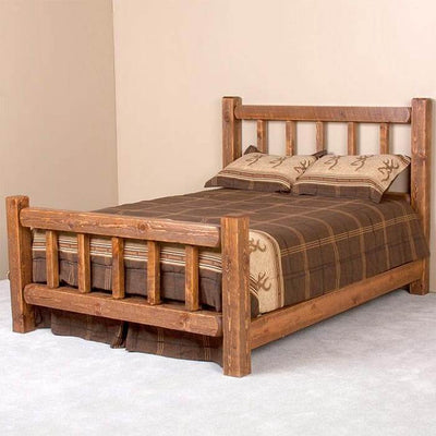 Caldwell Brook Lite Timbers Barnwood Bed