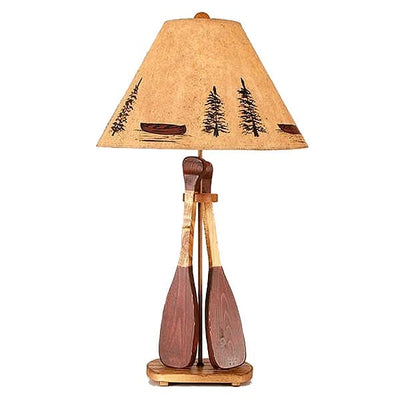 Canoe Paddle Table Lamp
