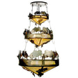 Catch Of The Day Bass Chandelier