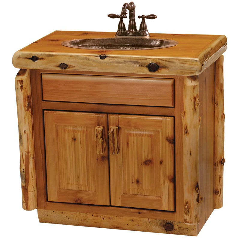 Cedar Log 30" Vanity