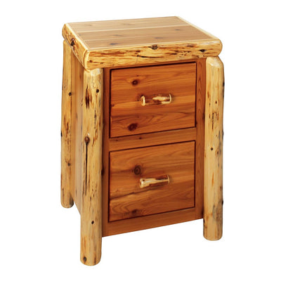 Cedar Log Filing Cabinets