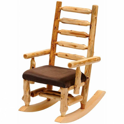 Cedar Rocking Chair - Upholstered Seat