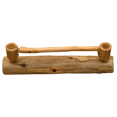 Cedar Towel Bar