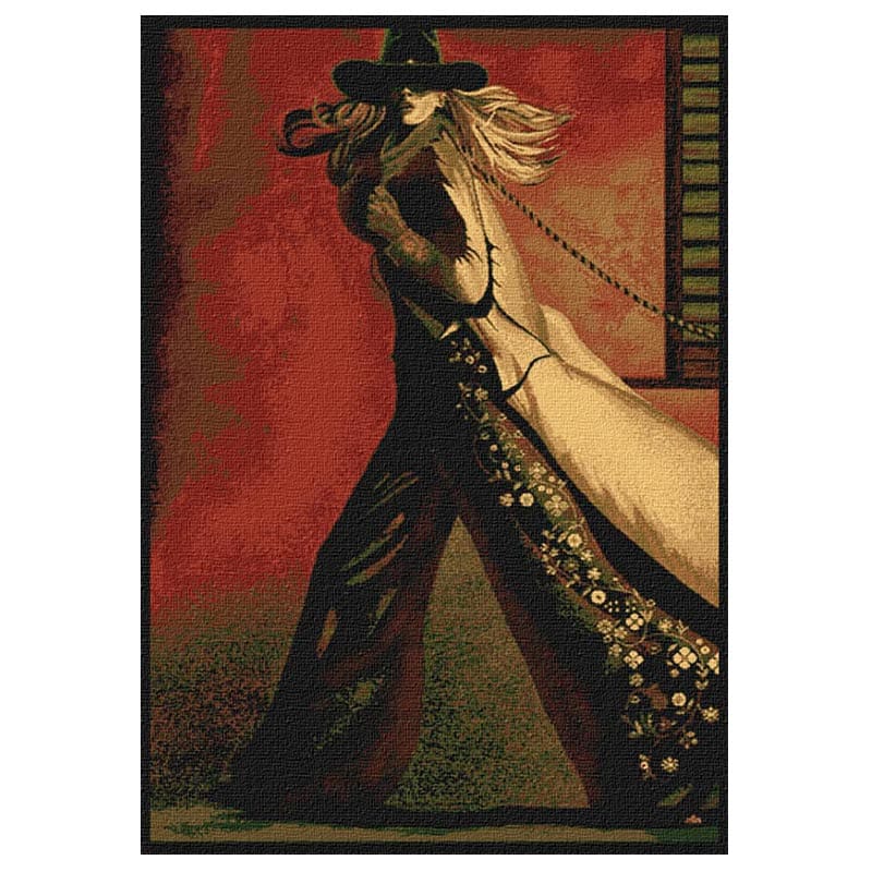 Cowgirl Floral Chaps Area Rug Collection