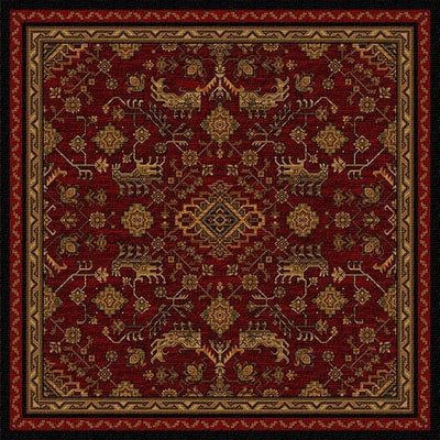 Cross Canyon Red Area Rug
