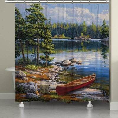 Daytrip Paddle Shower Curtain