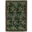 Diamond Pine Hooked Wool Rug