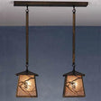 Double Pine Cone Lantern Pendant