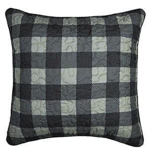 Forest Trail Plaid Pillow