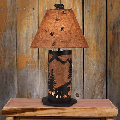 Frontier Bear Mountain Table Lamp