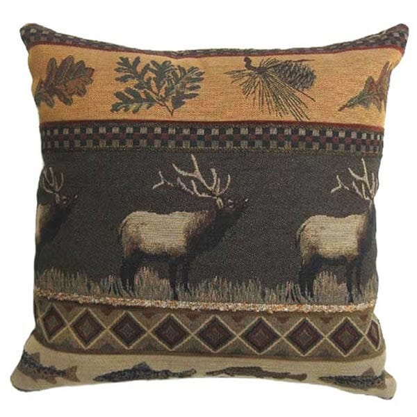 Frontier Elk Pillow