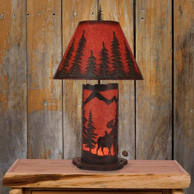 Frontier Moose Mountain Table Lamp