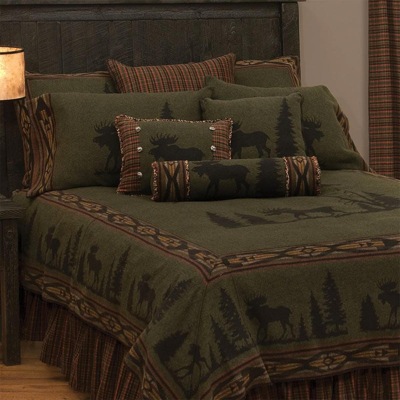 Green Moose Bedding Sets