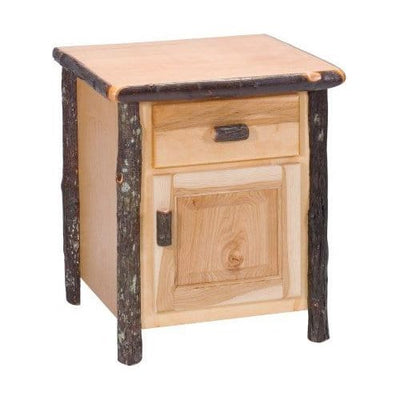 Hickory Enclosed Nightstand