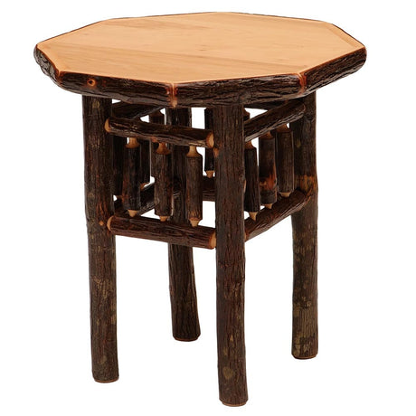 Hickory Octagon Nightstand
