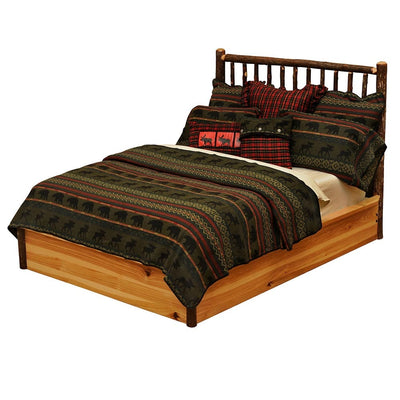 Hickory Traditional Platform Bed