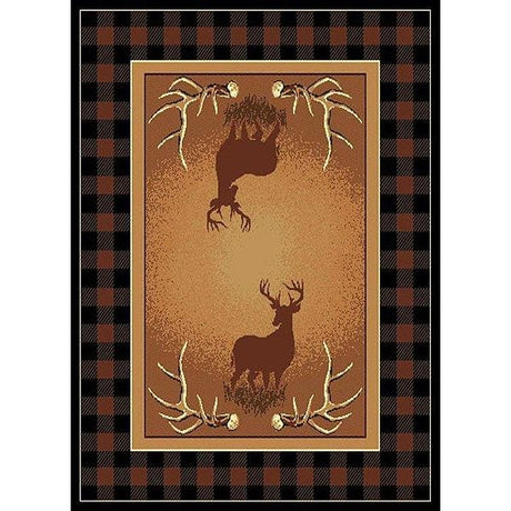 Legends Antler Buck Rug