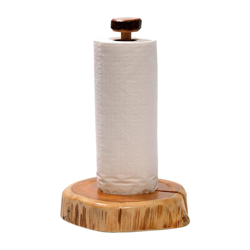 Log Free-Standing Paper Towel Holder