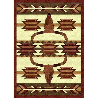 Longhorn Arrow Area Rug