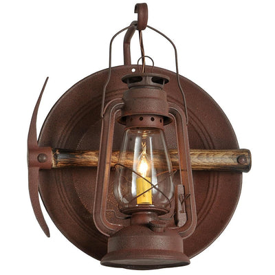 Miners Lantern Wall Sconce