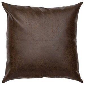 Wild Mustang Faux Leather Euro Sham