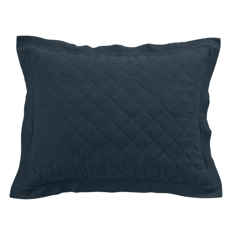 Navy Blue Comfort King Sham