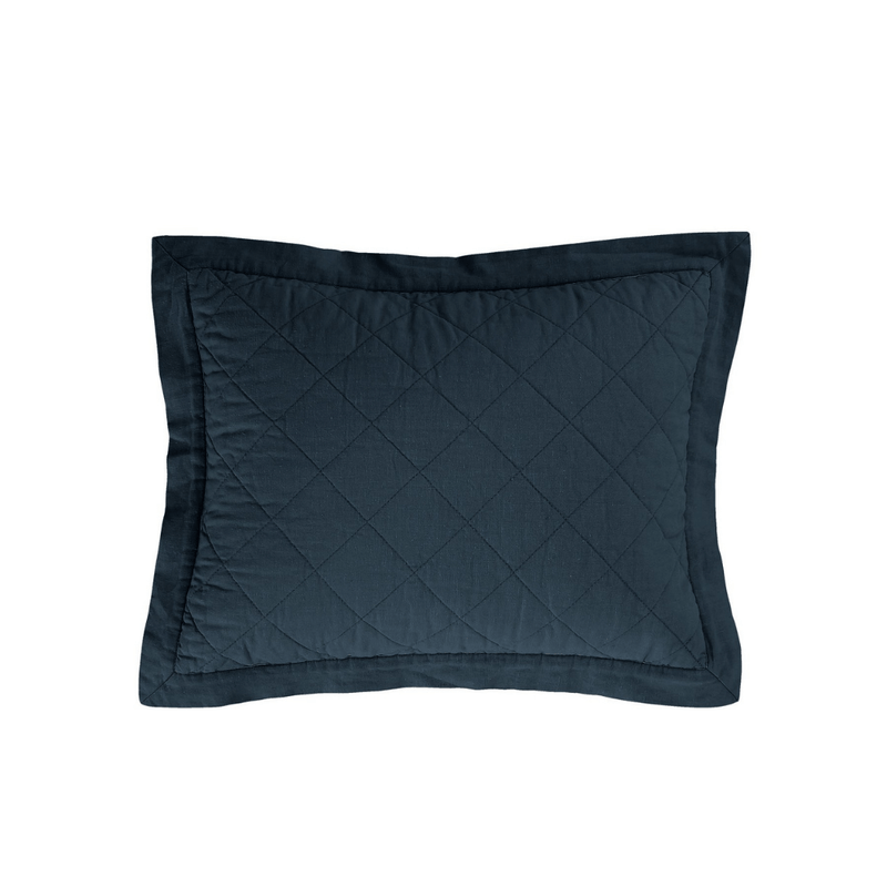 Navy Blue Comfort Quilted Pillow