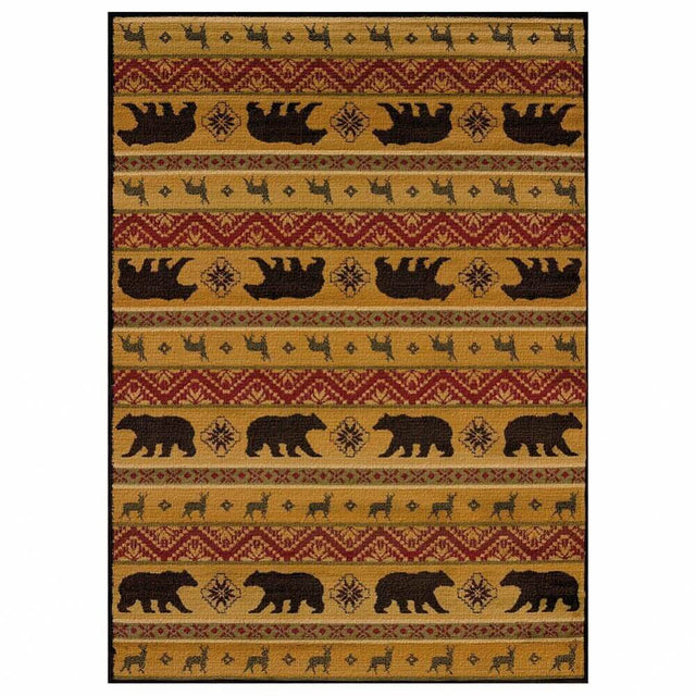 Nordic Bear Area Rug