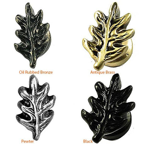 Oak Leaf Cabinet Knob