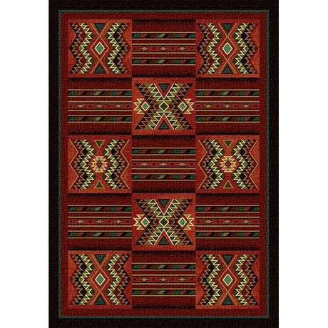 Painted Cliffs Red Area Rug