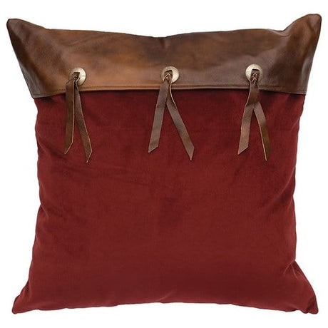 Desert Twilight Cranberry Euro Sham