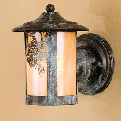 Pine Cone In the Woods Wall Sconce