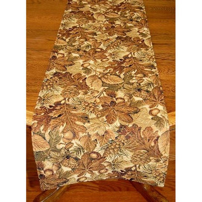 Pine Cones & Acorns Table Runner